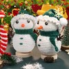 Vidillo Christmas Crochet Kit for Beginners Snowman Complete Beginner Crochet