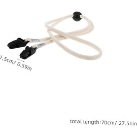 Hat Holder with Chin Cord, Adjustable Hat Strap, Windproof, Hat Band for Travel and Fishing