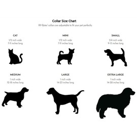 Curvy Hearts Valentine's Day Soft Adjustable Dog Collar with Quick Release Buckle(X-Small).