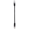 Pro Signal PSG03118 Cat5e RJ45 Ethernet Patch Lead, 0.2m Black