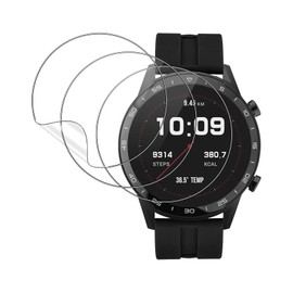 KUSINHOKA 3 Pack Screen Protector for Sekonda Mens 45mm Smart Watch,HD Clear Scratch Resistant Bubble Free Easy Installation，Ultra Thin TPU Full Coverage Flexible Soft Film