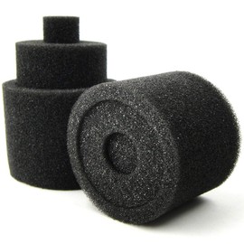 6pcs New 1/8 RC Nitro Engine Buggy Air Dust Filter External Sponges Accessories Black