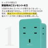SATI COLOR CT221WH AC 4-Port USB
