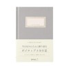 Midori 12703006 Diary, 3 Minutes, Gray