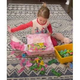 FettiWrap™ Stuffed Confetti Wrapping Paper - Gift Wrap that will Pop with Confetti - Two 20" x 30" Sheets per Package (2 Giraffe)