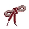 Allegra K Striped Canvas Shoelaces, Flat Shoelaces, Shoe Laces, 1