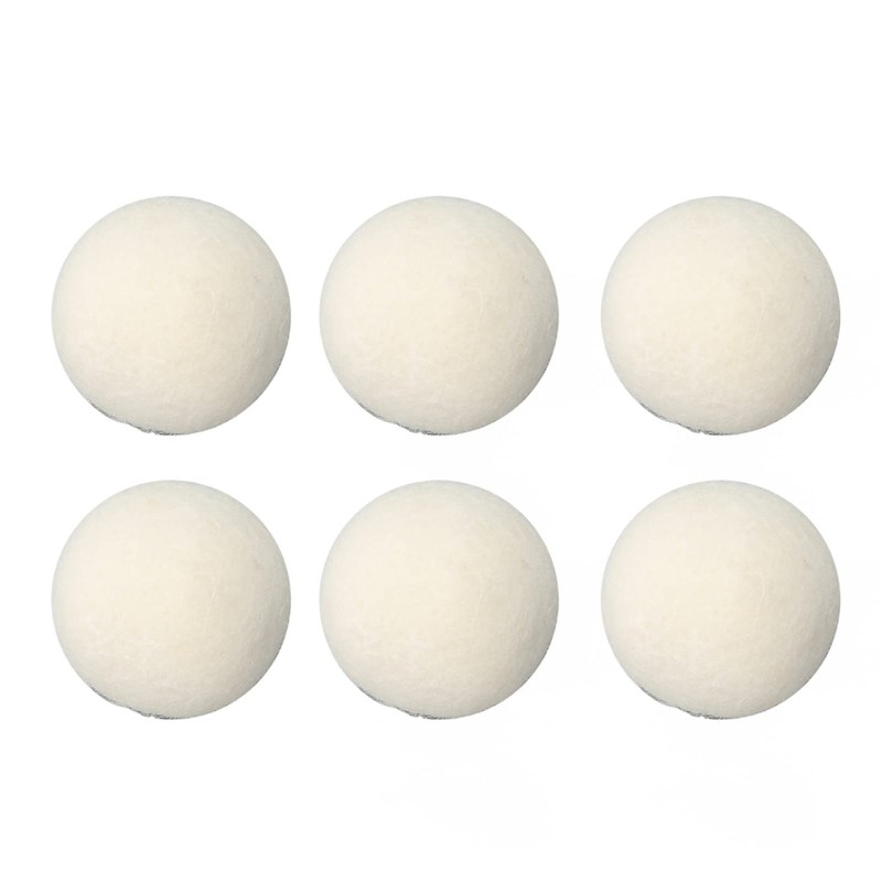 Wool Balls, Good Tensile Performance, Eliminate Odor, High Density, 6