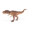 Papo - Hand-Painted - Dinosaurs - Brown Running T-rex -