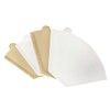100 Pcs Coffee Filter Papers, Disposable Unbleached Cone Filter Papers