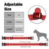 Dog Collar，Reflective Dog Collar with Buckle Adjustable Safety Nylon Collars