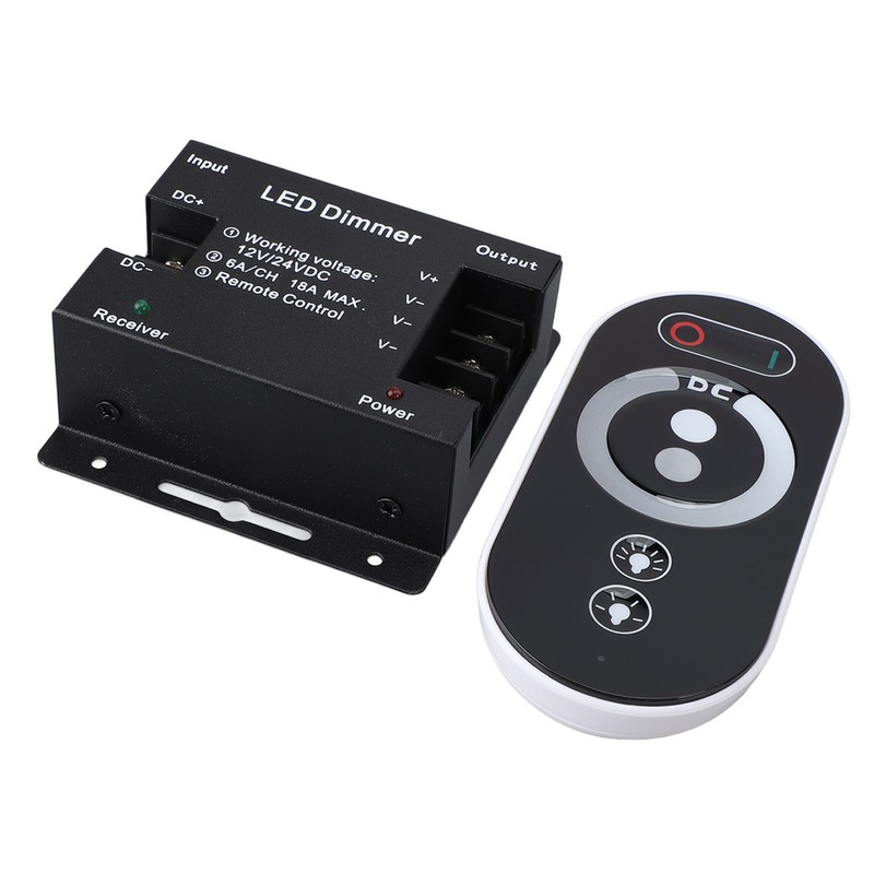 Dimmer Switch DC 12V‑24V 18A PWM LED Light Strip Dimmer