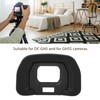 Viewfinder Eyecup Eyepiece, Rubber Finder Eyecup Eyecup for DC-GH5, GH5S,