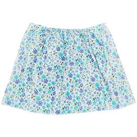 Hayashi MN495301 Wrap Towel, L Size, Approx. 31.5 x 47.2 inches (80 x 120 cm), Aqua Flower, Blue