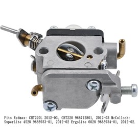 Ewillownm Compatible with 523012401 596658301 Carburetor for Husqvarna Trimmer 122HD45 122HD60 Jonsered HT2218 HT2223T Redmax CH220 CHT220L Hedge Trimmer with Adjustment Tool Fuel Line Primer Bulb