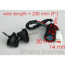 FANCY SCOOTERS Trailmaster Mid XRX XRS Mid XRX w/Reverse Mini XRX XRS Ignition Switch 6.000.165