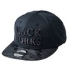 Gamakatsu Black Works Flat Brim Cap