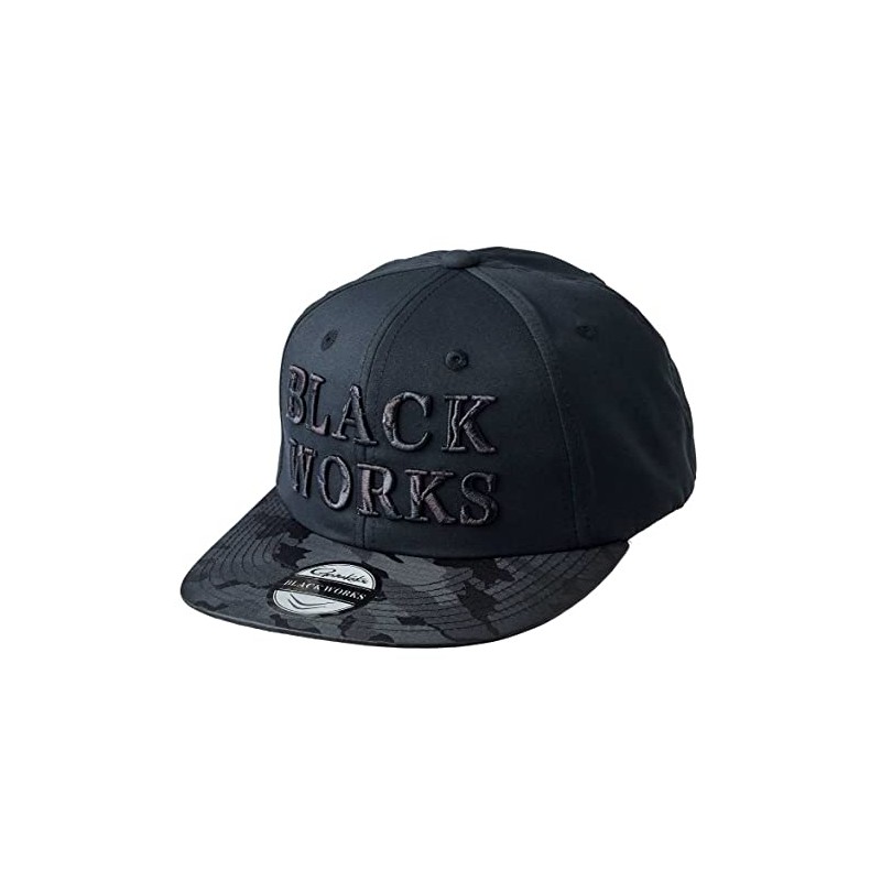 Gamakatsu Black Works Flat Brim Cap