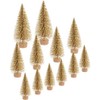 Glitter Pine Trees Mini Artificial Christmas Tree Small Pine Trees
