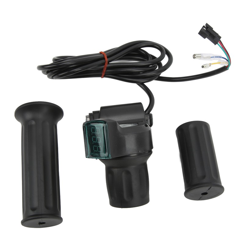 Electric Bike Twist Throttle Grip Set Universal Speed Governer with