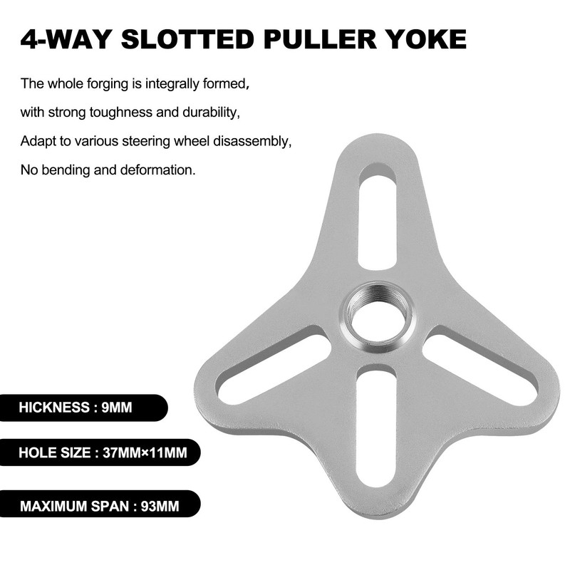WYNNsky 46 Pieces Steering Wheel Puller Kit, Use with Harmonic