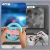Lyreh 2pcs Steering Wheels for Switch 2, Portable Ergonomic Game