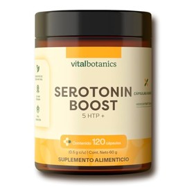 5 HTP/Hidroxitriptofano. Con 120 capsulas de 500mg (4 meses). VitalBotanics. Multivitaminico, Suplementos Alimenticios. Libre de Gluten y Aditivos. Ap