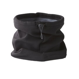 [SPAN] 707 Neck Warmer, Fleece Lined, Cold Protection, Made in Japan, Neck Cover, Women's, Men's, Unisex, Winter, Sports, Skiing, Climbing, Black