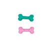 Rubber Dog Bone (Small, Pink)