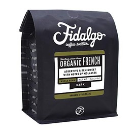 Organic French, Whole Bean, 12oz case of 6