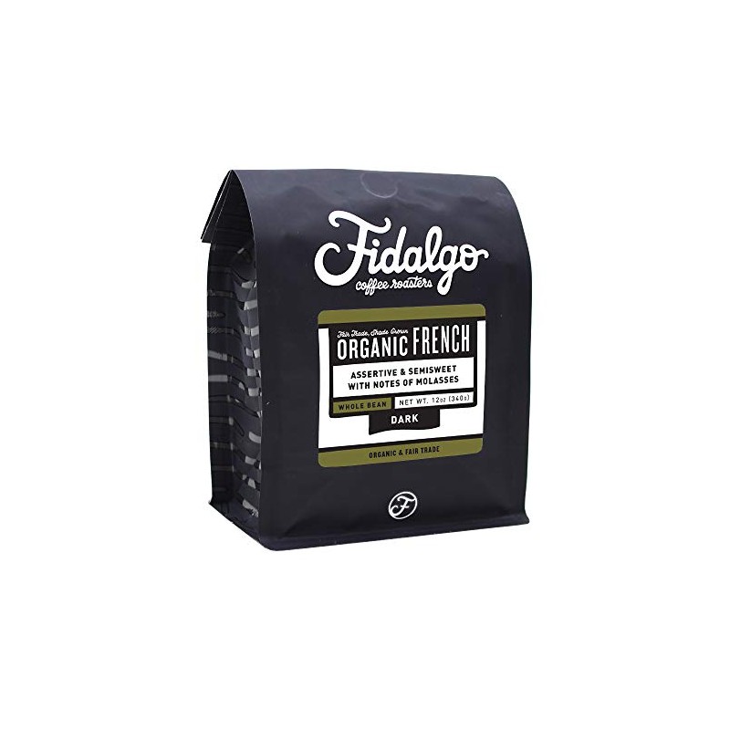 Organic French, Whole Bean, 12oz case of 6