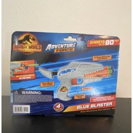 Adventure Force Jurassic World Park Dominion Adventure Force Blaster W/NERF  Compatible 4 Darts