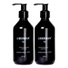 2 Shampoo Liberman Bergamota Y Aloe Vera 1% Cabello Y Barba