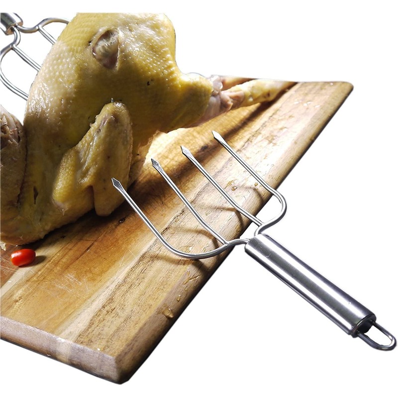 Thanksgiving Turkey Lifter Serving Set, Roaster Poultry Forks,Set of 2