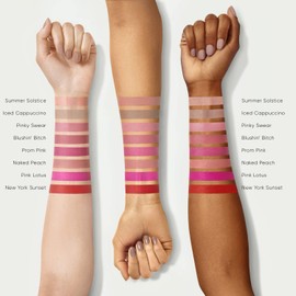 MELOWAY Hi-Rise Hydrating Matte Lipstick | Moisturizing, High-Pigment, Vegan Formula | Long-Lasting, Non-Drying, One-handed Capless Lipstick for Easy Application, Summer Solstice