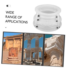 SUPVOX Concrete Planter Mold,Concrete Clay Succulent Planter Mold Large Urn Planter Epoxy Mould Flower Pot Making Mold DIY Vase Mold Beige 1, 41.00X41.00X23.50CM