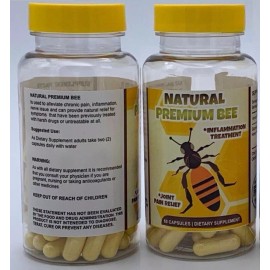 Natural Premium Bee Therapy Immune Support Miracle Arthritis Control Pain Pills