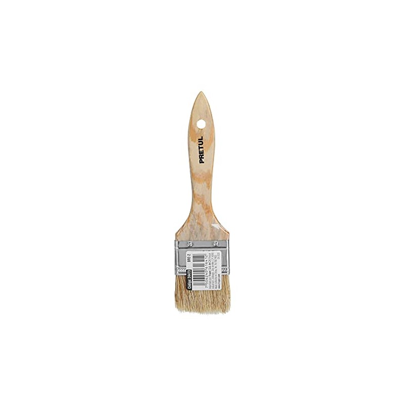 Pretul BRE-2, Brocha económicas, mango de madera, 2"