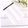 Baluue 6D Waterproof Eyebrow Stickers 2 Pcs Realistic Simulation Eyebrow