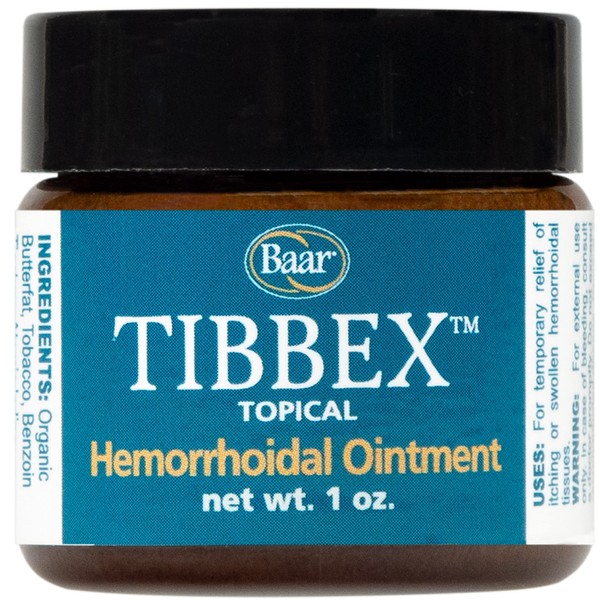 Baar TIBBEX Hemorrhoid Ointment, 1 oz.