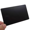 Metal Business Card Brass Matte Black Blank DIY Metal Credit