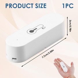 WiFi Thermometer Sensor Smart Room Temperature Humidity Monitor Hygrometer Indoor Meter with Remote Monitor Notification Alert High Precision Compatible with Alexa for Baby Pet Garden Office