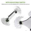5 Pcs Thread Pitch Gauges Measure Tool Set,Stainless Steel Thread
