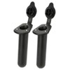 RUNGAO 2Pcs Flush Mount Fishing Rod Holder Gasket Kayak Canoe