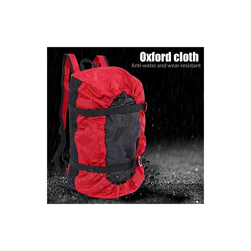 Alomejor Climbing Bag Foldable Waterproof Climbing Bag Mountaineering Shoulder Backpack