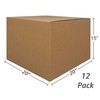 UBOXES Large Moving Boxes 20" x 20" x 15" (Pack