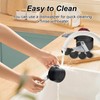 Debbery 8 Pcs Black Measuring Spoons Sets, Cup Measurements Set
