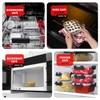 EATEX 24pc Glass Storage Containers with Lids, 12 Set Glass
