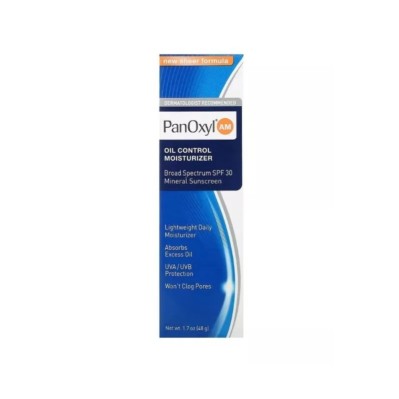 PanOxyl, PanOxyl AM, Oil Control Moisturizer, SPF30, 1.7 oz (48