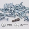 SKIR'CO (Pack of 150) 5.0 x 30mm Galvanised Steel Wood