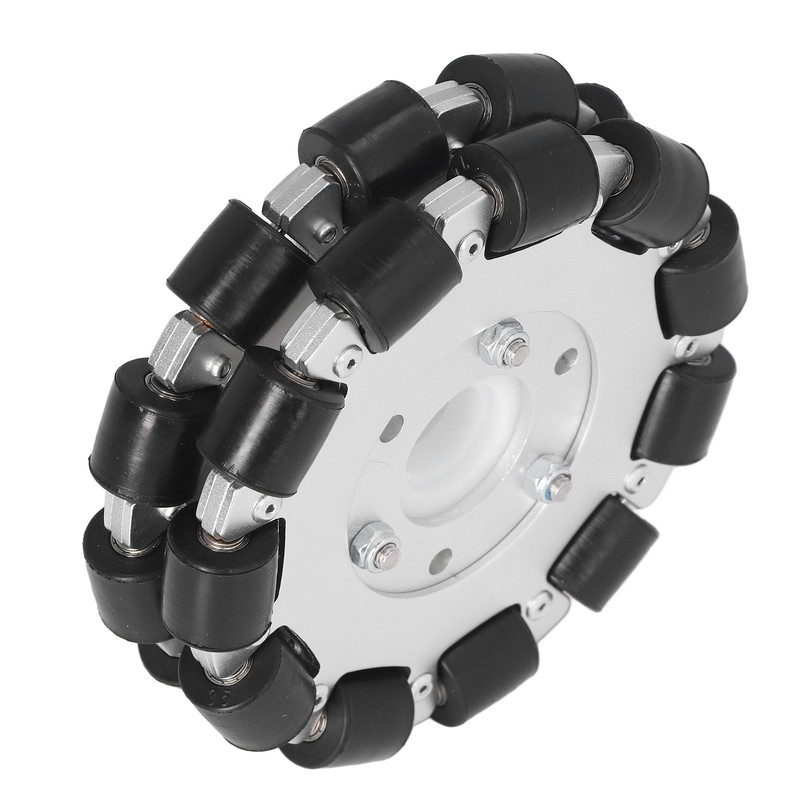 127mm Double Aluminum Omni Wheel with Bearing Rollers Omni Directional